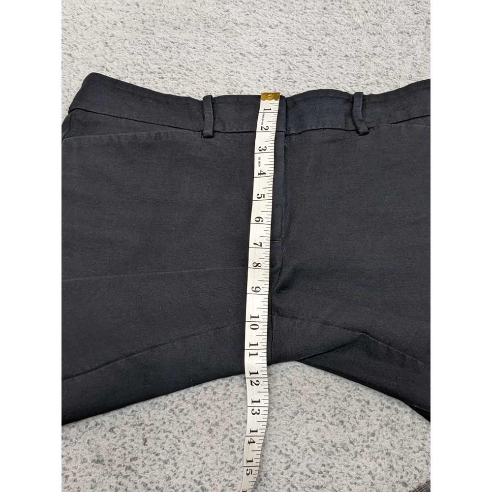 Ann Taylor Factory Size 8 32x25 Black Career Dress Pants Stretch EUC - Picture 7 of 10